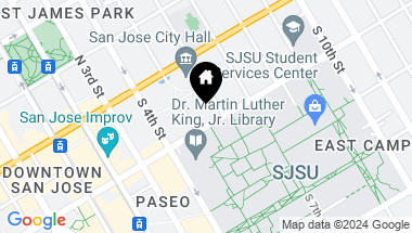 Map of 231 E San Fernando ST, SAN JOSE CA, 95112