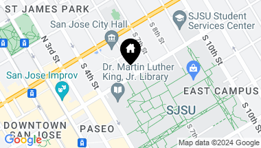 Map of 97 S 6th Street, San Jose CA, 95112