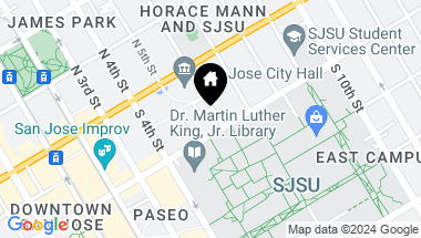 Map of 85 S 6th Street, San Jose CA, 95112