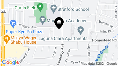 Map of 832 Pomeroy Avenue # 76, Santa Clara CA, 95051