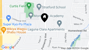 Map of 832 Pomeroy Avenue 76, Santa Clara CA, 95051