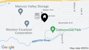Map of 867 Riverside Avenue, Mancos CO, 81328
