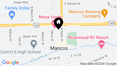 Map of 100 Bauer Avenue, Mancos CO, 81328