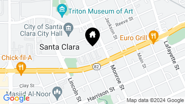 Map of 1360 Civic Center Drive # 4, Santa Clara CA, 95050