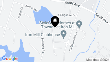 Map of 11531 Ellerbee Mill Ave Unit#17-3, Chester VA, 23831