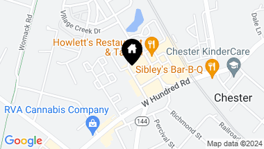 Map of 000 Staveley Rd, Chester VA, 23831