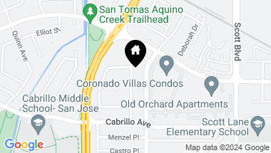Map of 2117 El Capitan Avenue, Santa Clara CA, 95050