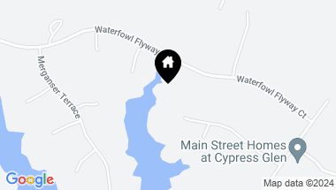 Map of 8418 Cypress Pond Ln, Chesterfield VA, 23838