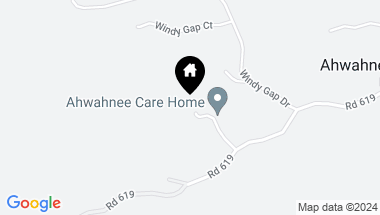 Map of 42360 Lulang Lane Lane, Ahwahnee CA, 93601