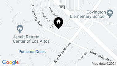 Map of 749 University AVE, LOS ALTOS CA, 94022