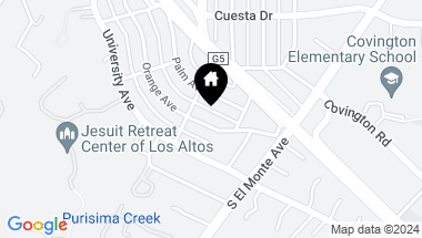 Map of 721 Orange AVE, LOS ALTOS CA, 94022