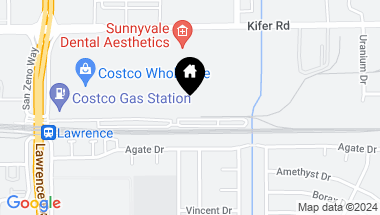 Map of 1292 Kifer Road 806, Sunnyvale CA, 94086