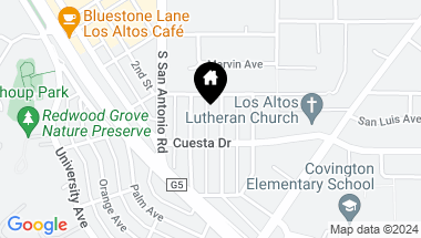 Map of 460 Lassen ST 9, LOS ALTOS CA, 94022