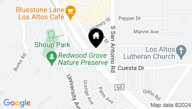 Map of 440 1st Street ST, LOS ALTOS CA, 94022