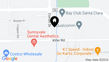Map of 2911 Noyce Place 181, Santa Clara CA, 95051