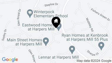 Map of 9112 Copplestone Rd, Chesterfield VA, 23832