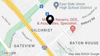 Map of 823 Gilchrist Walkway # 1, San Jose CA, 95133