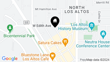 Map of 38 3rd ST 203, LOS ALTOS CA, 94022