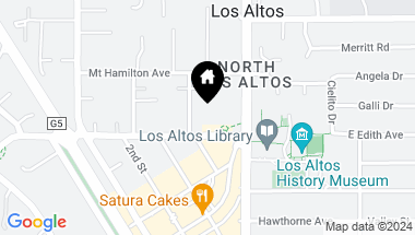 Map of 47 View ST, LOS ALTOS CA, 94022