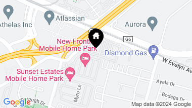 Map of 435 Magritte WAY, Mountain View CA, 94041