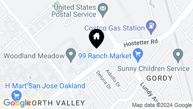 Map of 304 Morning Star DR, San Jose CA, 95131