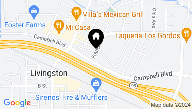 Map of 2 Hammatt Avenue, Livingston CA, 95334
