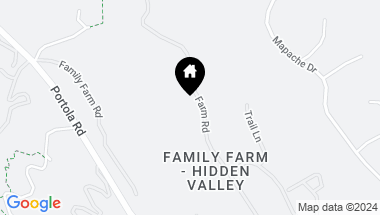 Map of 165 Farm RD, WOODSIDE CA, 94062