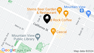 Map of 952 California ST, MOUNTAIN VIEW CA, 94041