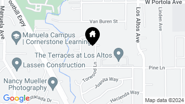 Map of 660 Torwood Lane, Los Altos CA, 94022