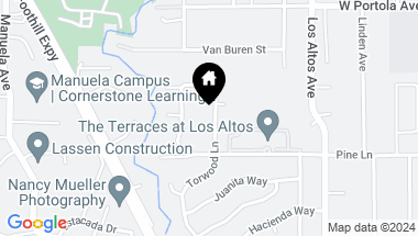 Map of 660 Torwood LN, LOS ALTOS CA, 94022