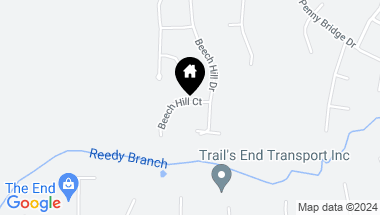 Map of 9213 Beech Hill Ct, Chesterfield VA, 23112