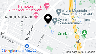 Map of 505 CYPRESS POINT DR 183, MOUNTAIN VIEW CA, 94043