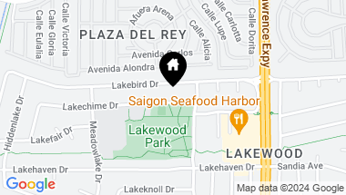 Map of 849 Lakechime Dr, Sunnyvale CA, 94089