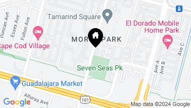 Map of 1028 Morse Avenue, Sunnyvale CA, 94089
