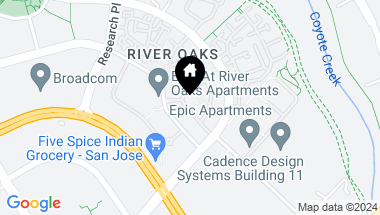 Map of 455 Navaro WAY 111, San Jose CA, 95134