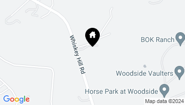 Map of 485 Whiskey Hill RD, WOODSIDE CA, 94062