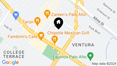 Map of 425 Grant Avenue # 30, Palo Alto CA, 94306