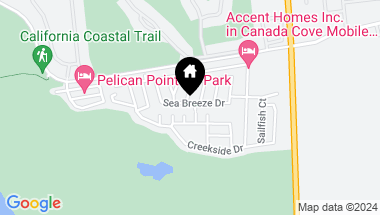 Map of 102 Canada Cove AVE 102, HALF MOON BAY CA, 94019