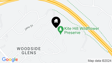 Map of 160 Alta Mesa Road, Woodside CA, 94062