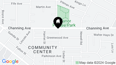 Map of 940 Hutchinson Avenue, Palo Alto CA, 94301