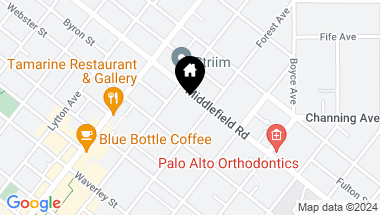 Map of 638 Middlefield RD, PALO ALTO CA, 94301
