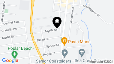 Map of 684a W Myrtle ST, HALF MOON BAY CA, 94019