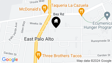 Map of 14 Robin Court, East Palo Alto CA, 94303