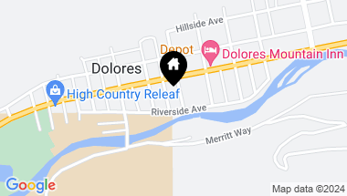 Map of 204 S 6th Street, Dolores CO, 81323