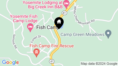 Map of 1163 Highway 41, Fish Camp CA, 93623