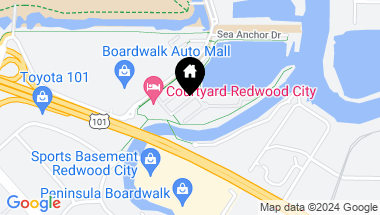 Map of 634 True Wind Way # 803, Redwood City CA, 94063