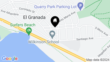 Map of 226 Avenue Cabrillo, EL GRANADA CA, 94018