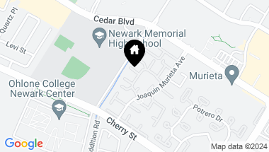 Map of 6223 Joaquin Murieta Avenue # B, Newark CA, 94560