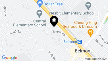 Map of 655 Middle RD, BELMONT CA, 94002