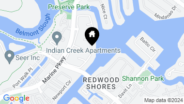 Map of 854 Corriente Point DR, Redwood Shores CA, 94065